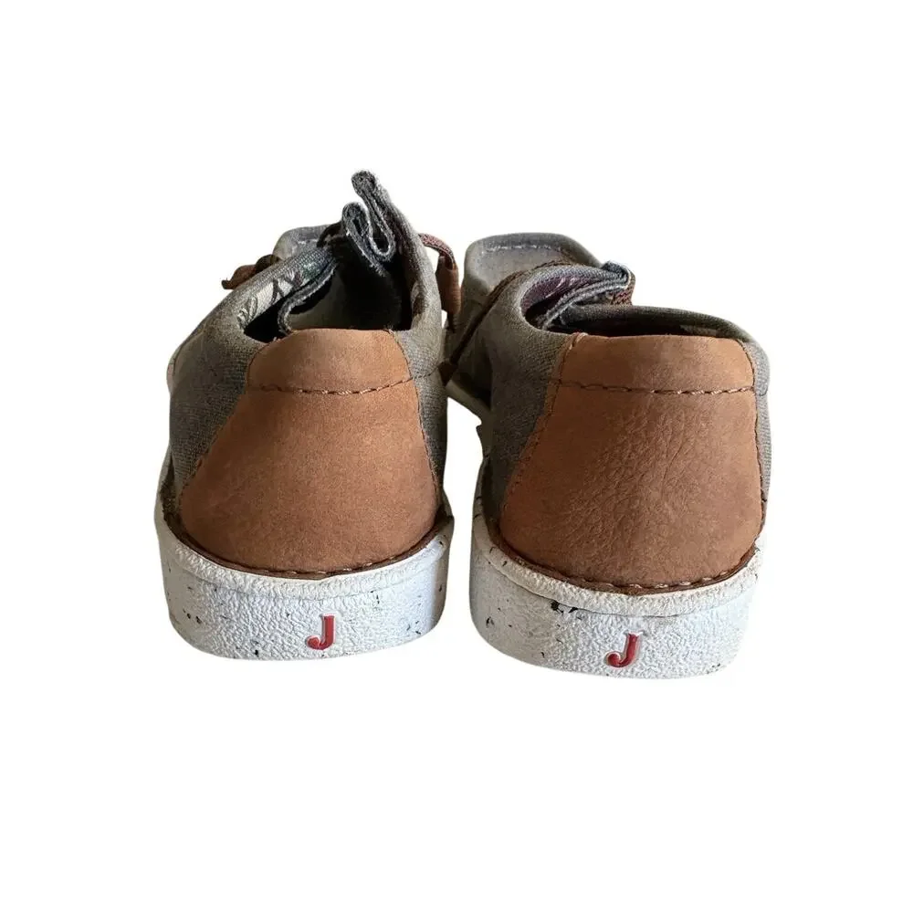 Justin Hazer Men's Slip On Loafers Gray/Brown Size 7M
